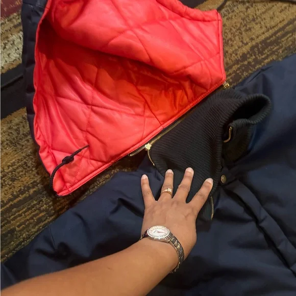 Men's navy blue snow suit - Picture 7 of 9